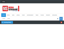 Tablet Screenshot of mediasemarang.com